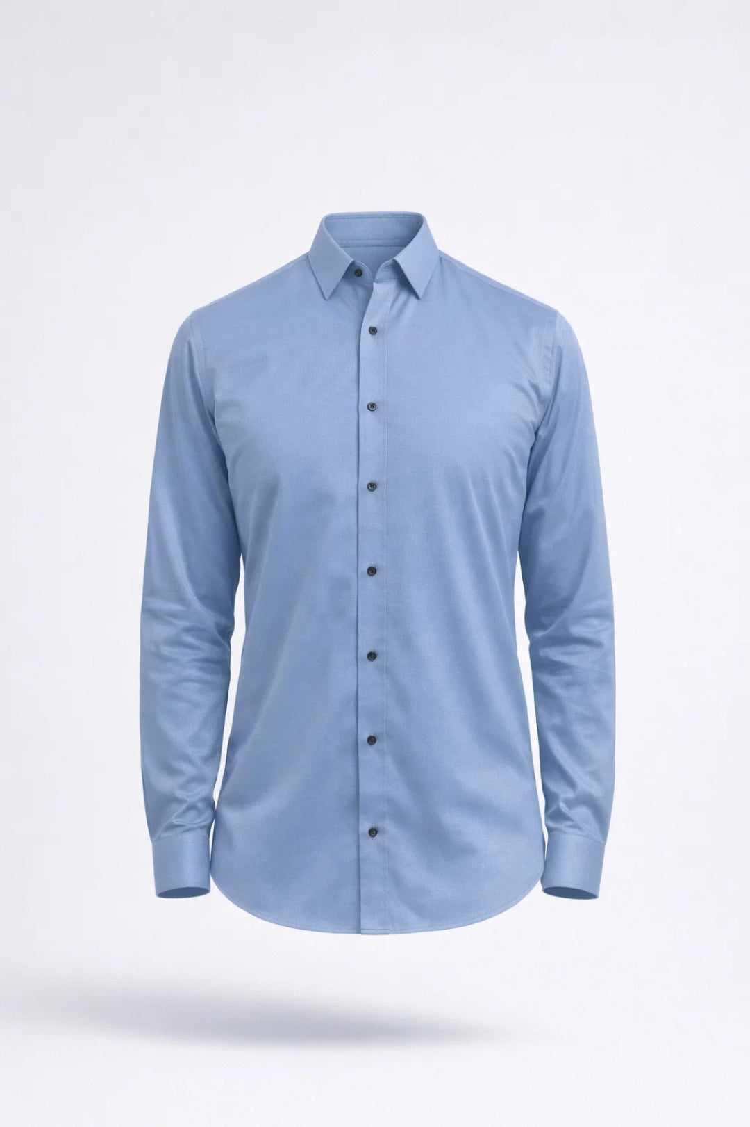 Chemise Homme - Coupe Ajustée Manches Longues Col Classique | Élégant