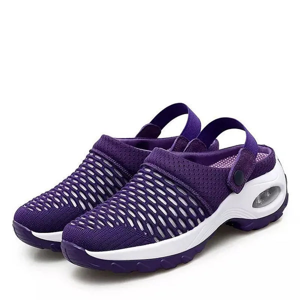 Manon - Mules Orthopédiques Femme Légères avec Semelle Coussin Air et Confort Optimal