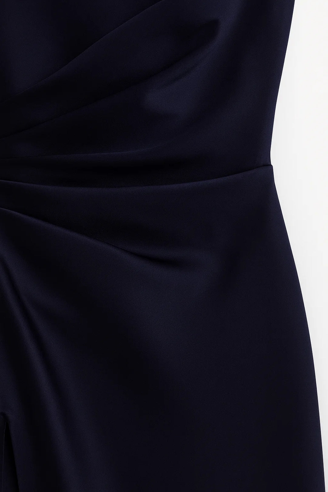 Robe Maxi Femme - One Shoulder Fendue Drapée | Élégante