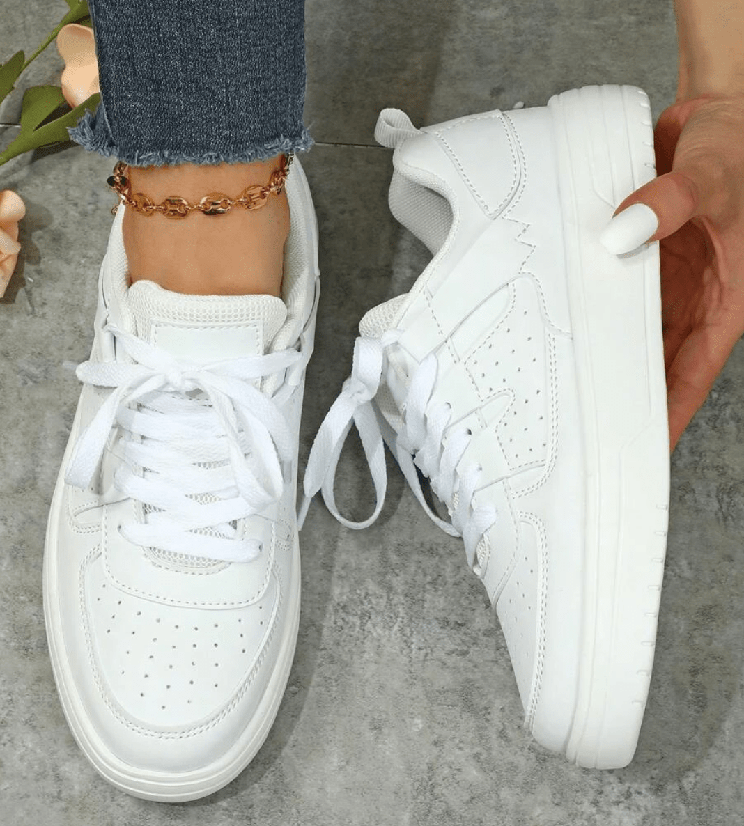 Anaïs - Chaussures Orthopédiques Femme Streetwear avec Empiècements Colorés