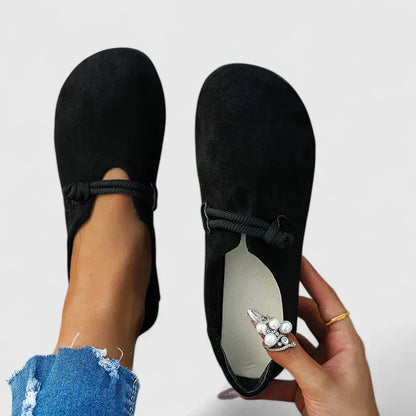Anaïs - Sandales Orthopédiques Femme Plates avec Bride Élastique et Confort Optimal