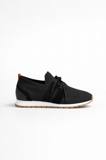 Baskets Femme - Coupe Basse Lacets Semelle Caoutchouc | Casual