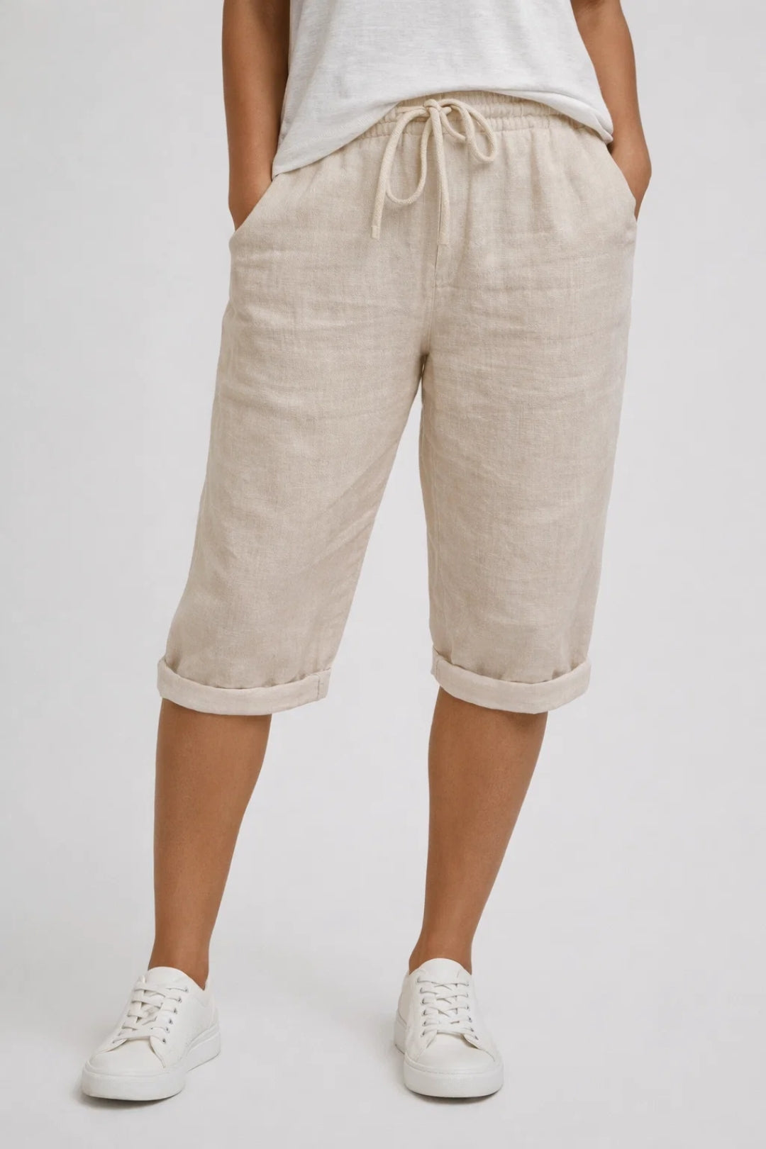 Short Femme - Taille Élastiquée Cordon Coupe Large | Été