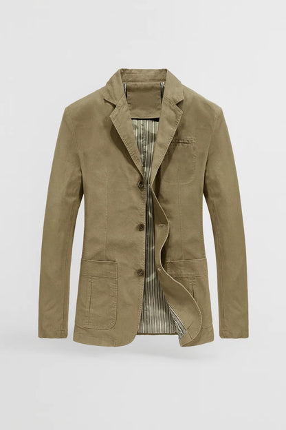 Blazer Homme - Coupe Décontractée Poches Plaquées | Casual
