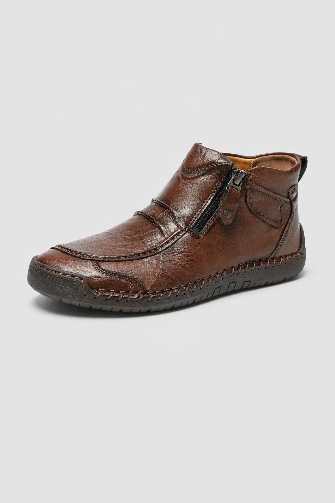 Chaussures Homme - Montantes Zip Latéral Semelle Contrastée | Casual