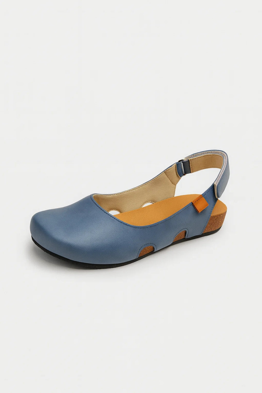 Sandales Femme - Slingback Bout Fermé Semelle Plate | Casual