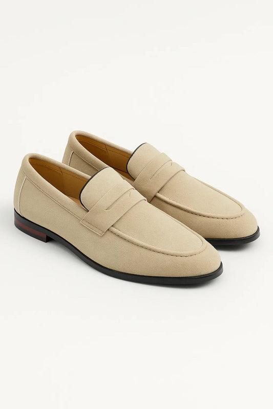 Mocassins Homme - Penny Loafer Semelle Contrastée Sans Lacets | Chic