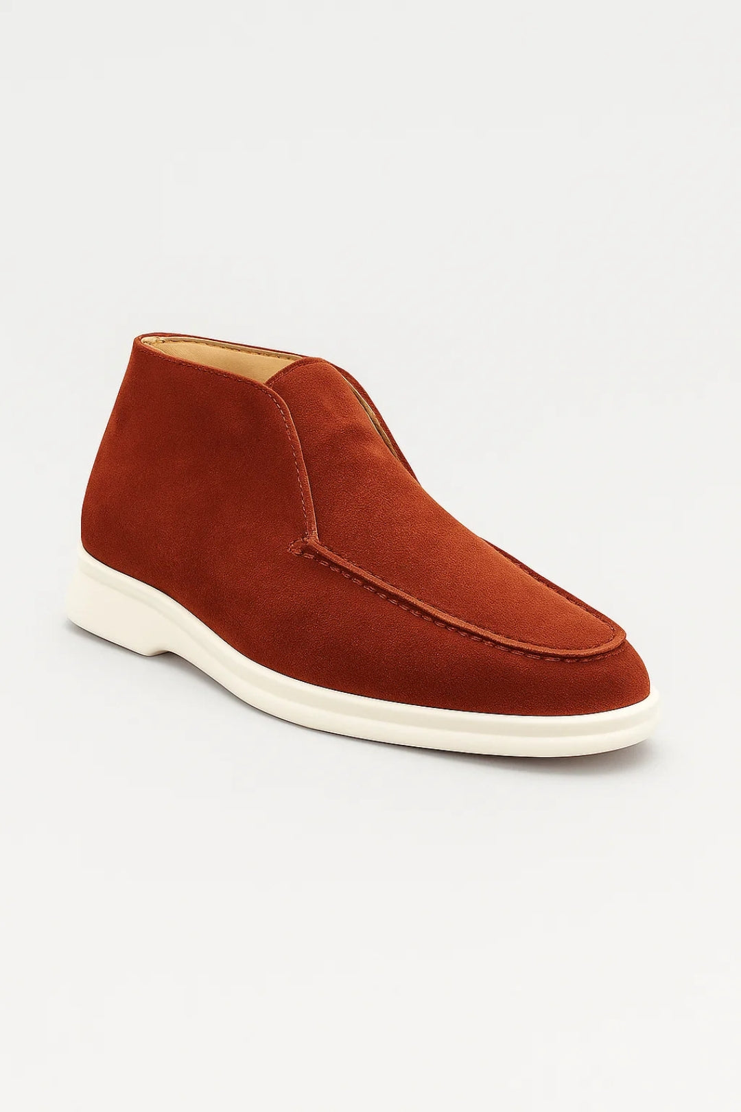 Chaussures Homme - Slip-on Montantes Semelle Blanche | Casual