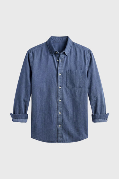 Chemise Homme - Coupe Relaxed avec Poche Poitrine | Casual