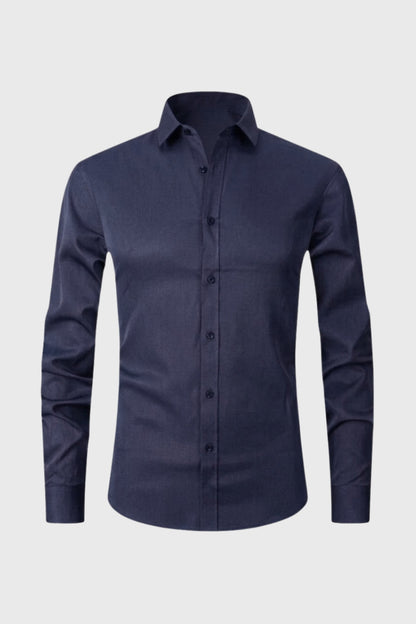 Chemise Homme - Coupe Slim avec Col Classique | Élégant