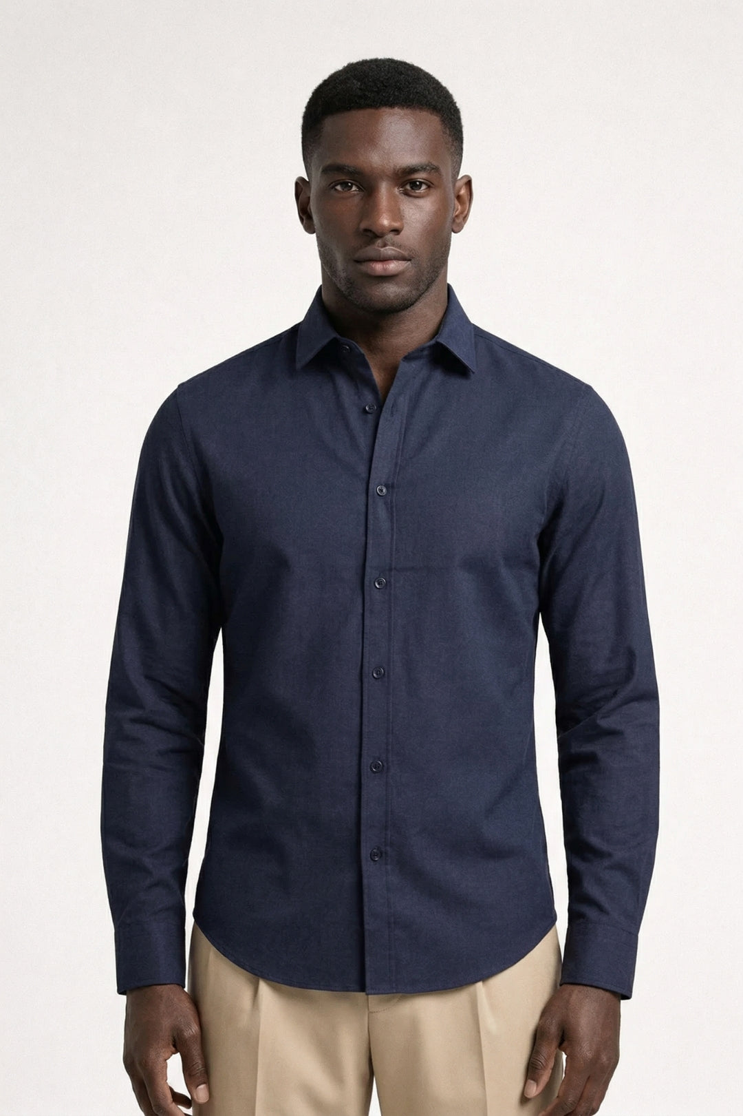 Chemise Homme - Coupe Slim avec Col Classique | Élégant
