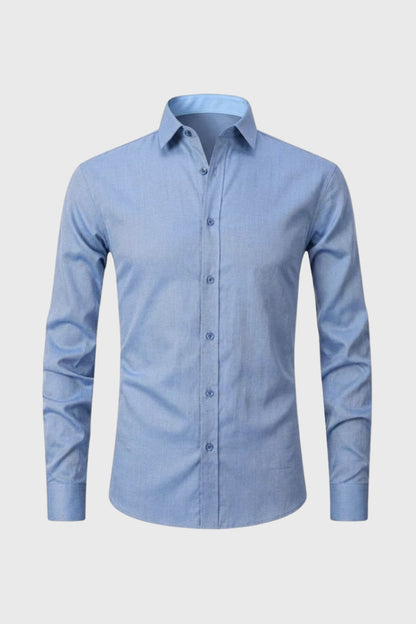 Chemise Homme - Coupe Slim avec Col Classique | Élégant