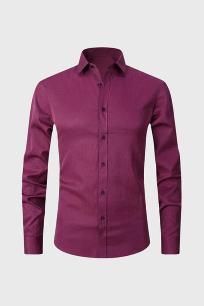 Chemise Homme - Coupe Slim avec Col Classique | Élégant