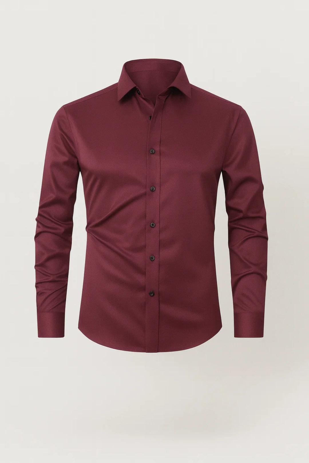 Chemise Homme - Coupe Ajustée Col Classique Boutons Assortis | Chic