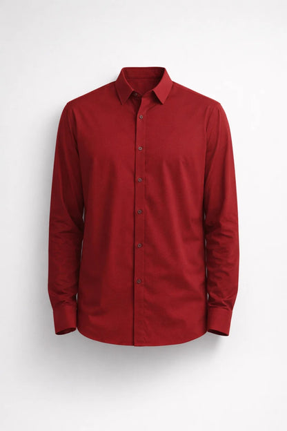 Chemise Homme - Col Classique Boutons Contrastés | Casual