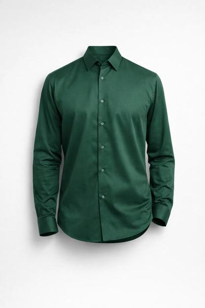Chemise Homme - Coupe Slim Manches Longues | Élégante