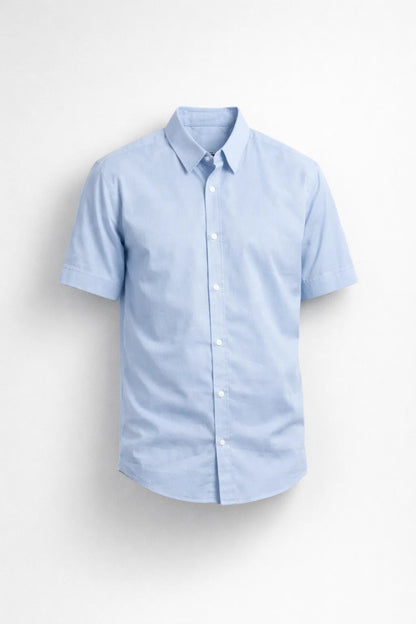 Chemise Homme - Manches Courtes Coupe Droite | Casual