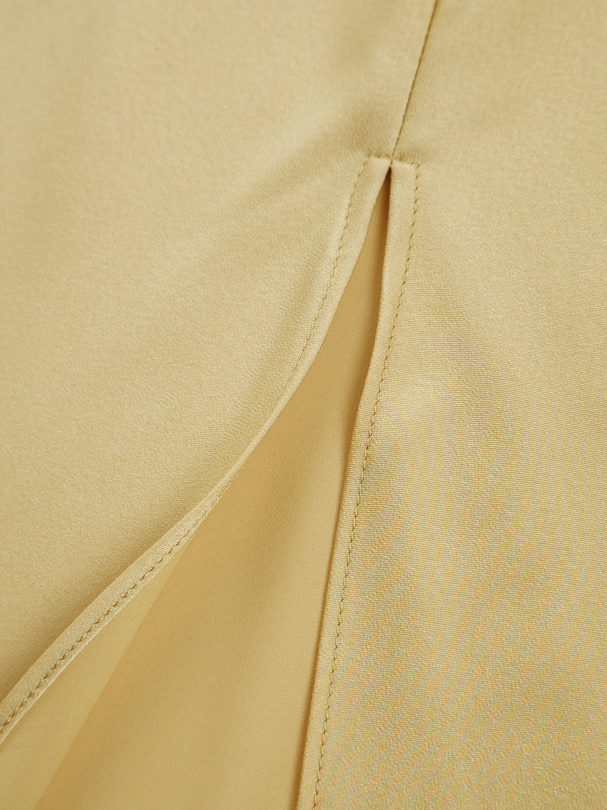 Chloé - Robe Invitée Mariage Femme Midi Asymétrique à Bretelle Unique et Fente Élégante