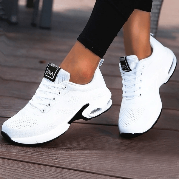 Clara - Baskets Orthopédiques Femme Légères avec Coussin Air et Lacets