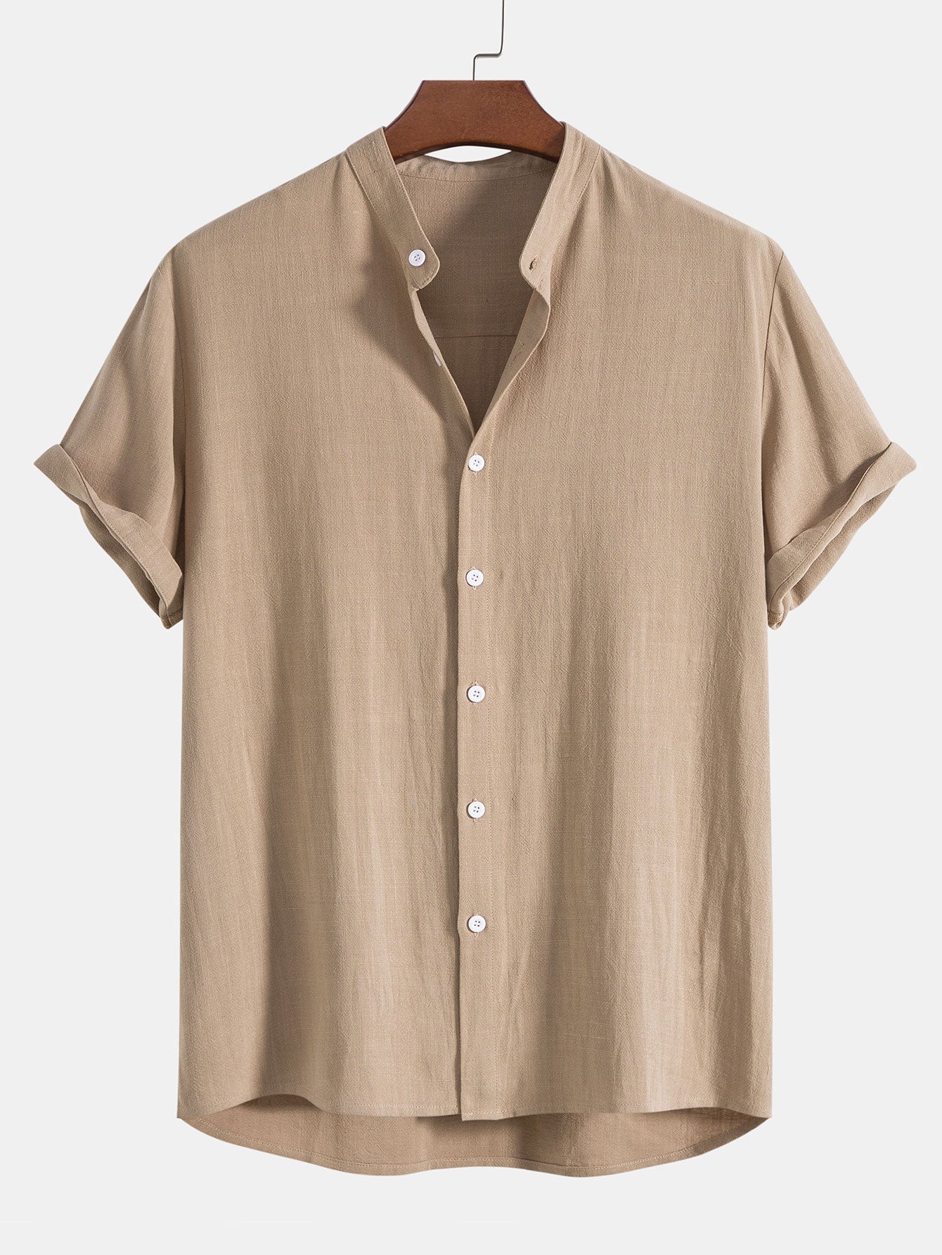 Hugo - Ensemble en Lin Homme Décontracté avec Chemise et Pantalon Casual Été