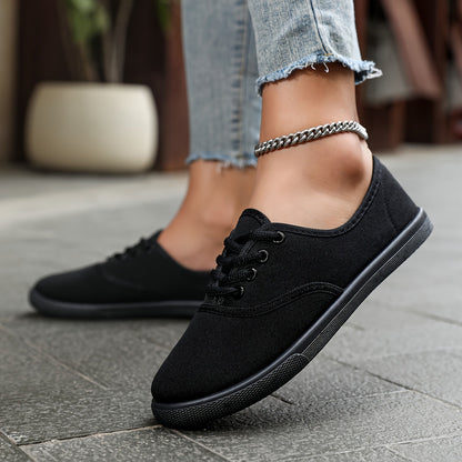 Jade - Baskets Femme Légères à Lacets Style Casual et Semelle Plate Tendance