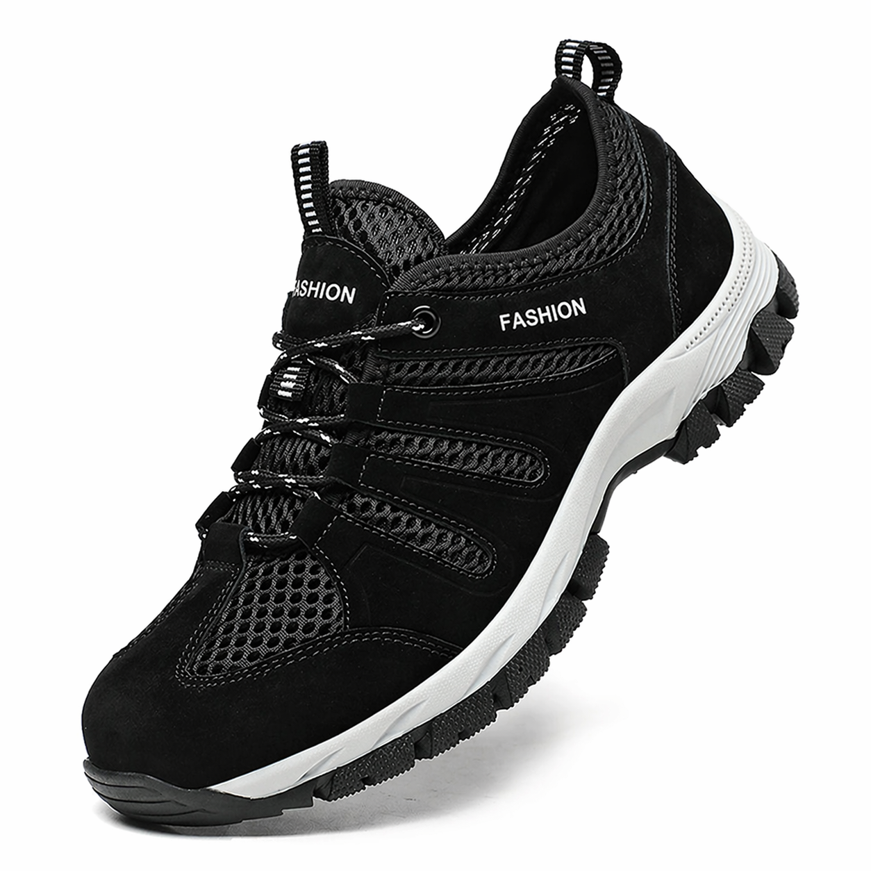 Jade - Chaussures Orthopédiques Femme Casual avec Semelle Crantée et Tige Mesh