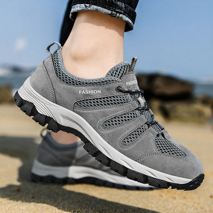 Jade - Chaussures Orthopédiques Femme Casual avec Semelle Crantée et Tige Mesh