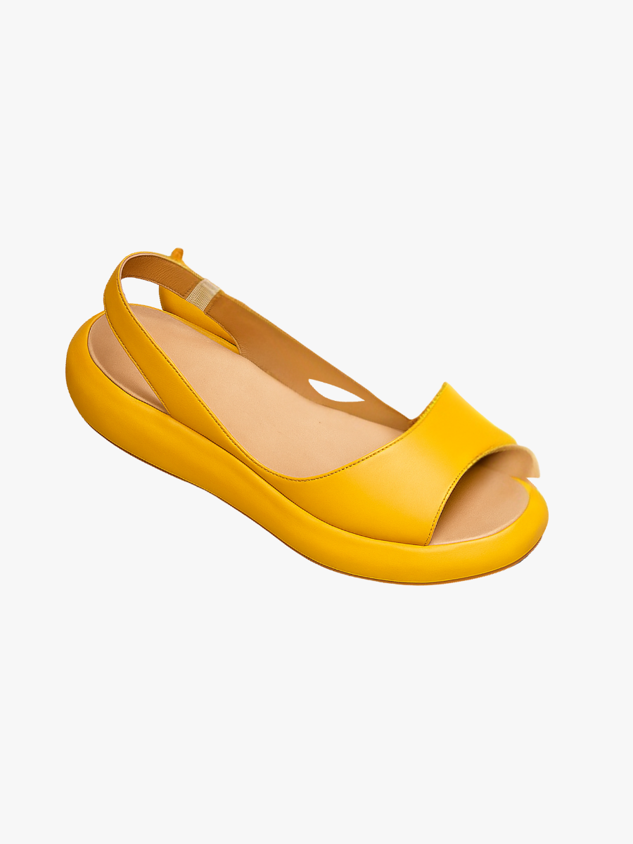 Juliette - Sandales Orthopédiques Femme Tendance avec Semelle Épaisse et Bride Arrière