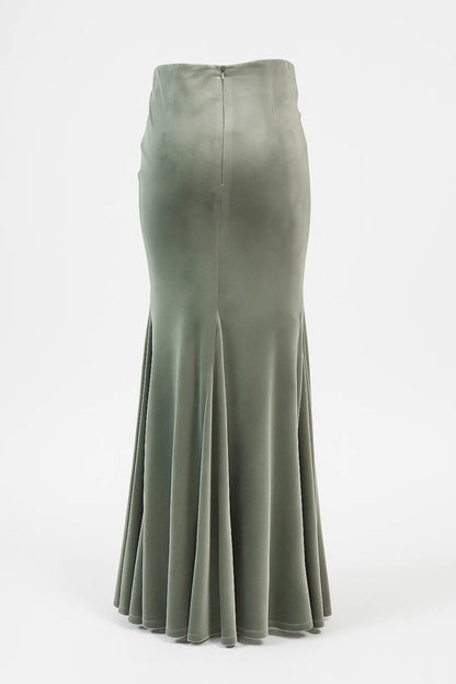Jupe Longue Femme - Taille Haute Coupe Évasée | Élégante