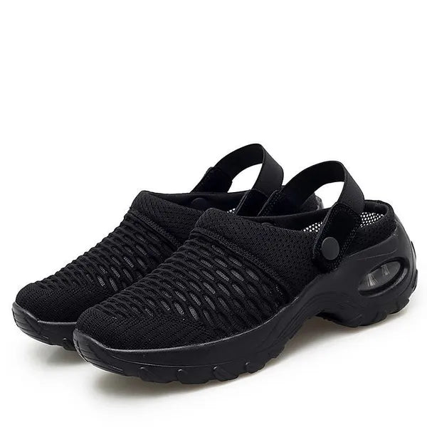 Manon - Mules Orthopédiques Femme Légères avec Semelle Coussin Air et Confort Optimal