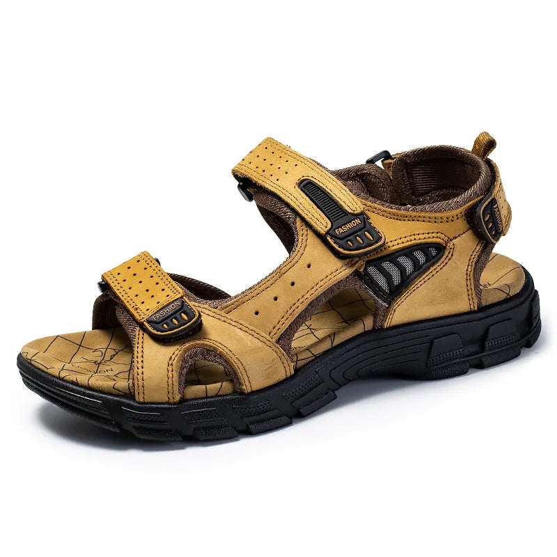 Manon - Sandales Orthopédiques Femme Tendance avec Brides Velcro et Semelle Crantée