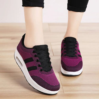 Marion - Chaussures Orthopédiques Femme Casual avec Semelle Plateforme et Coussin d'Air