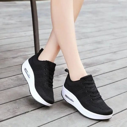 Marion - Chaussures Orthopédiques Femme Casual avec Semelle Plateforme et Coussin d'Air