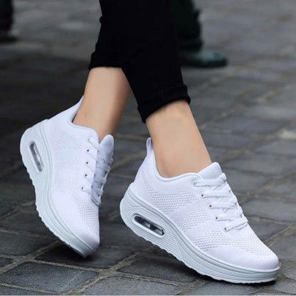 Marion - Chaussures Orthopédiques Femme Casual avec Semelle Plateforme et Coussin d'Air