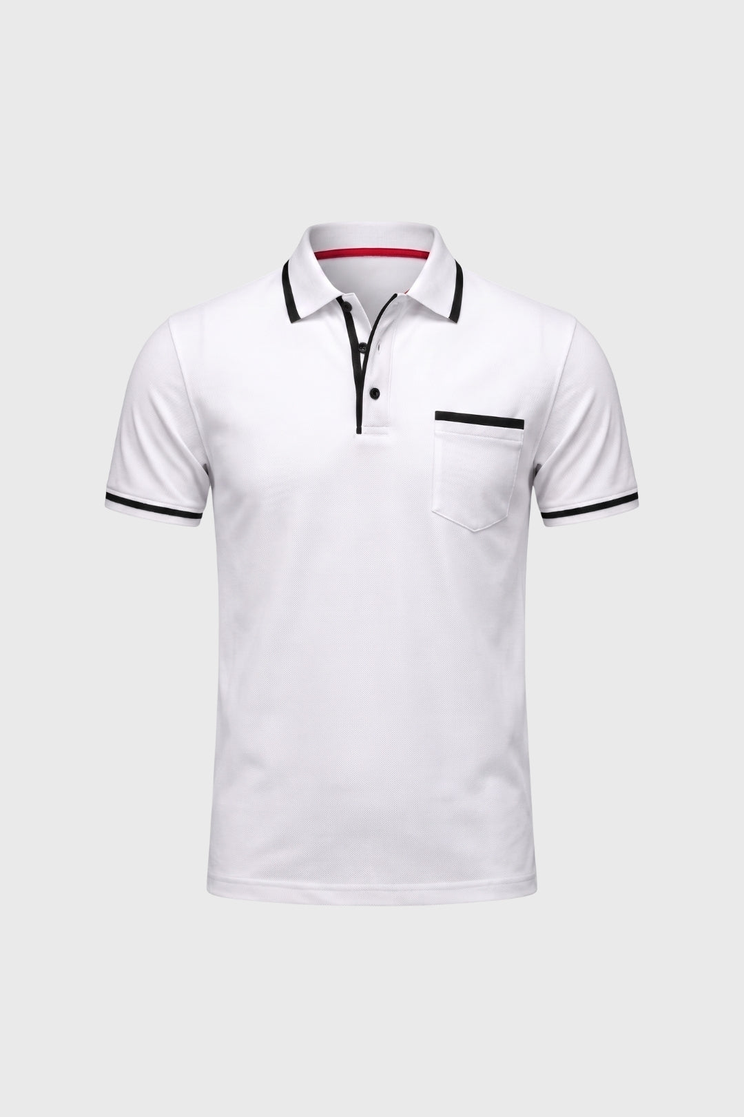 Polo Homme - Style Moderne avec Détails Contrastés | Élégant