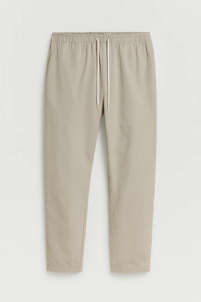Pantalon Homme - Coupe Fuselée Taille Élastiquée avec Cordon | Casual