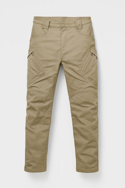 Pantalon Cargo Homme - Coupe Slim Poches Zippées Genouillères | Casual