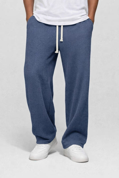 Pantalon Homme | tenue lounge & style décontracté taille élastiquée ajustable pour Été
