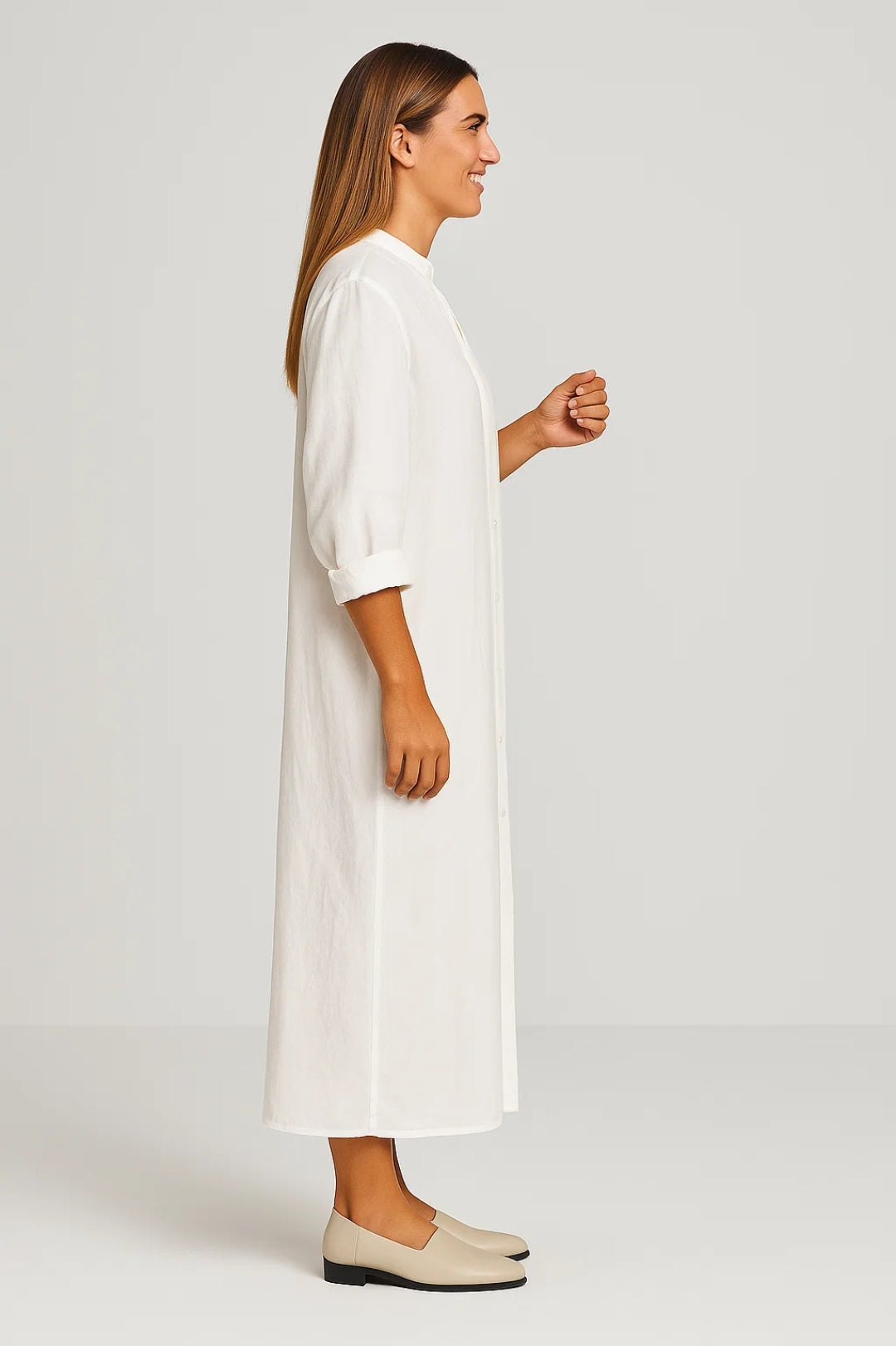 Robe Maxi Femme - Coupe Oversize Manches Bouffantes | Bohème