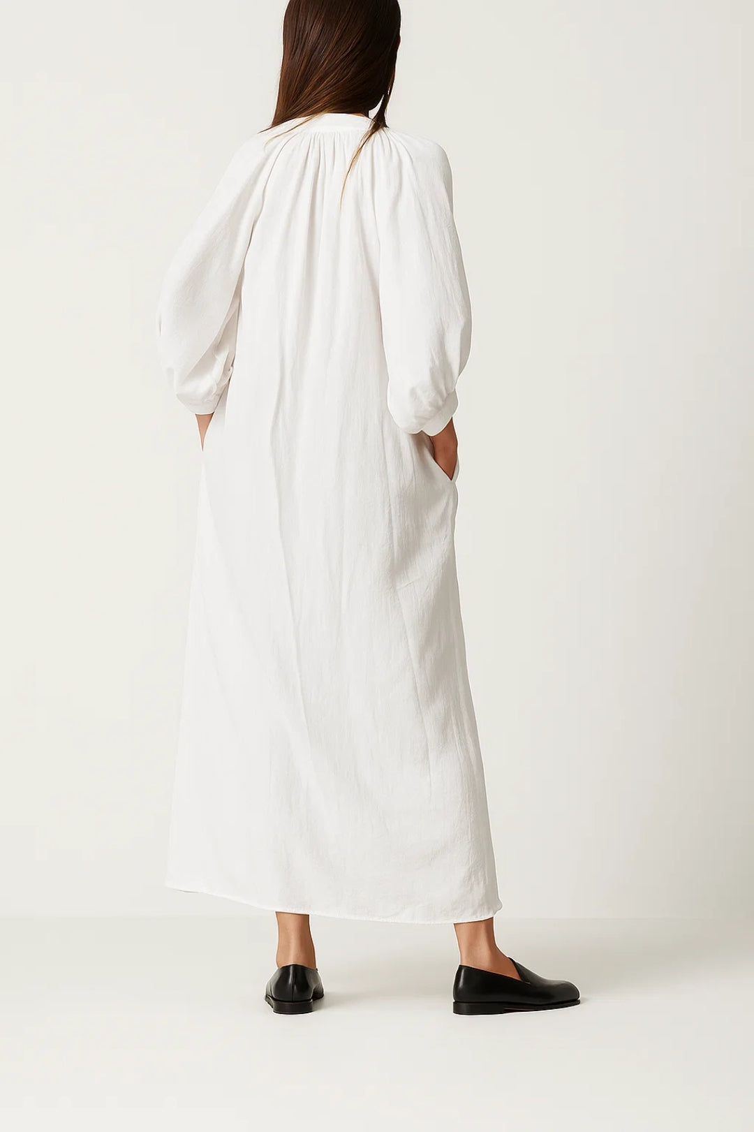 Robe Maxi Femme - Coupe Oversize Manches Bouffantes | Bohème