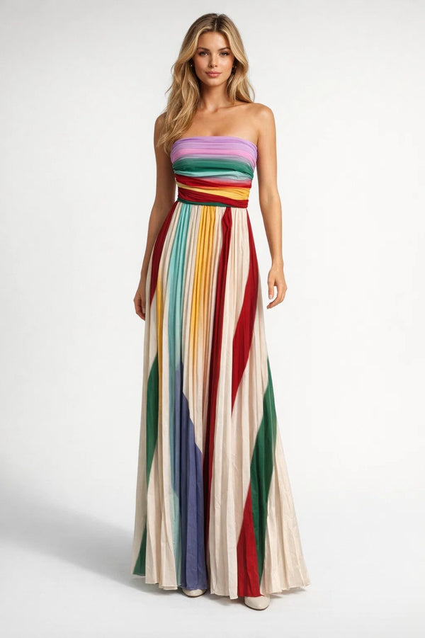 Robe Femme | Bohème Longue ligne fluide pour Été