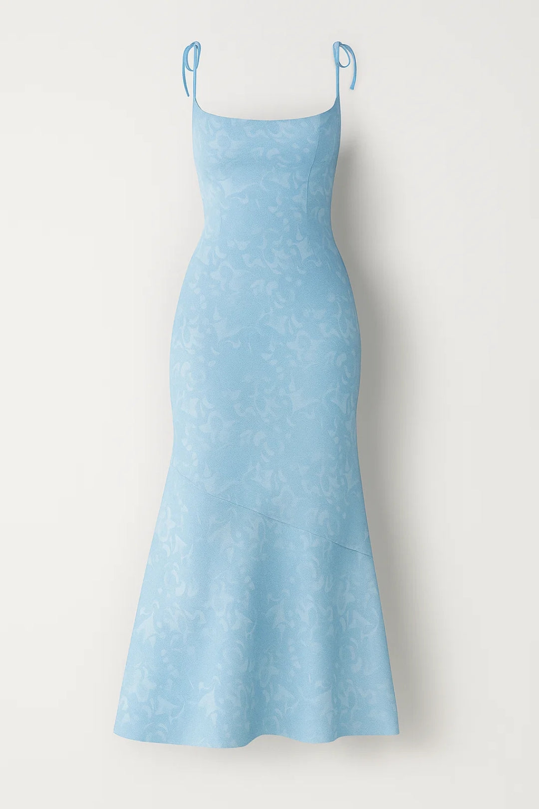 Robe Maxi Femme - Bretelles Nouées Moulante Évasée | Élégante