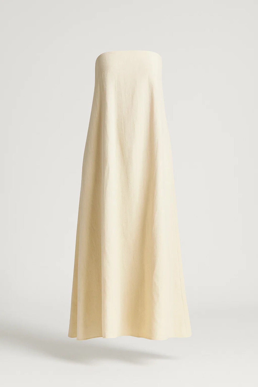 Robe Maxi Femme - Bustier Sans Bretelles Ample Coupe Trapèze | Casual