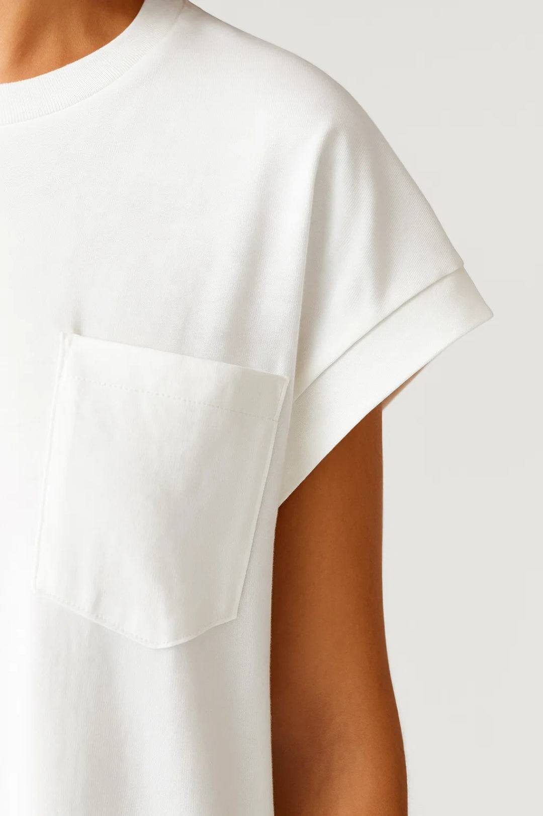 Robe Maxi Femme - Col Rond Manches Courtes Droite Fentes | Casual