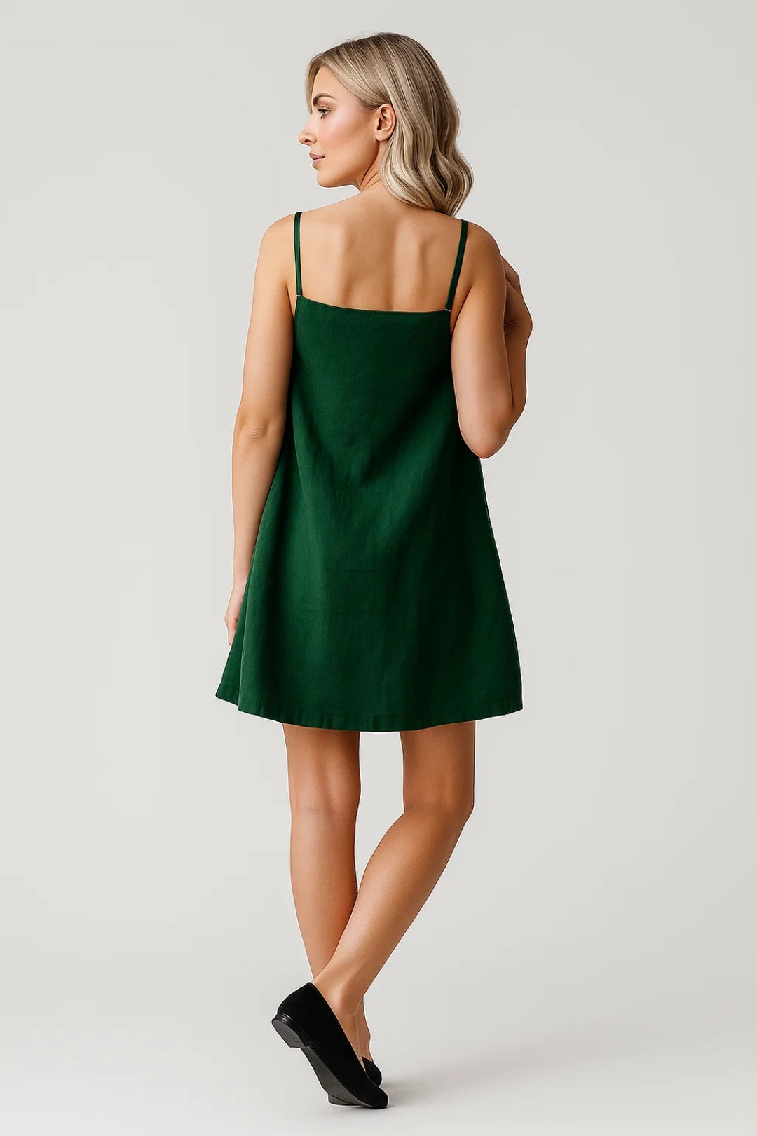 Robe Mini Femme - Bretelles Fines Coupe Trapèze Légère | Été