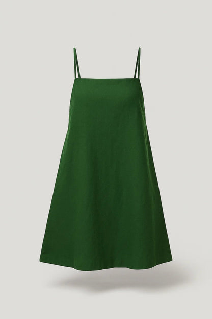 Robe Mini Femme - Bretelles Fines Coupe Trapèze Légère | Été