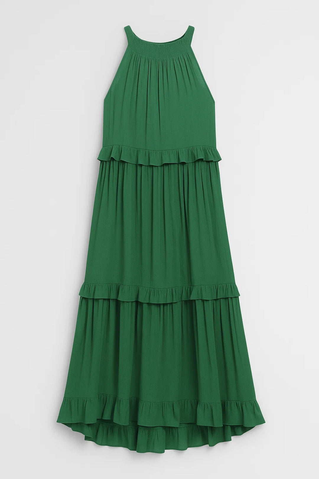 Robe Maxi Femme - Sans Manches Volantée Halter | Été