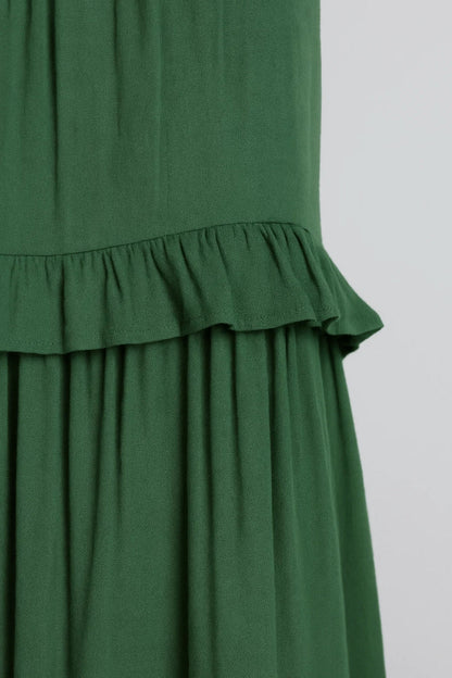 Robe Maxi Femme - Sans Manches Volantée Halter | Été