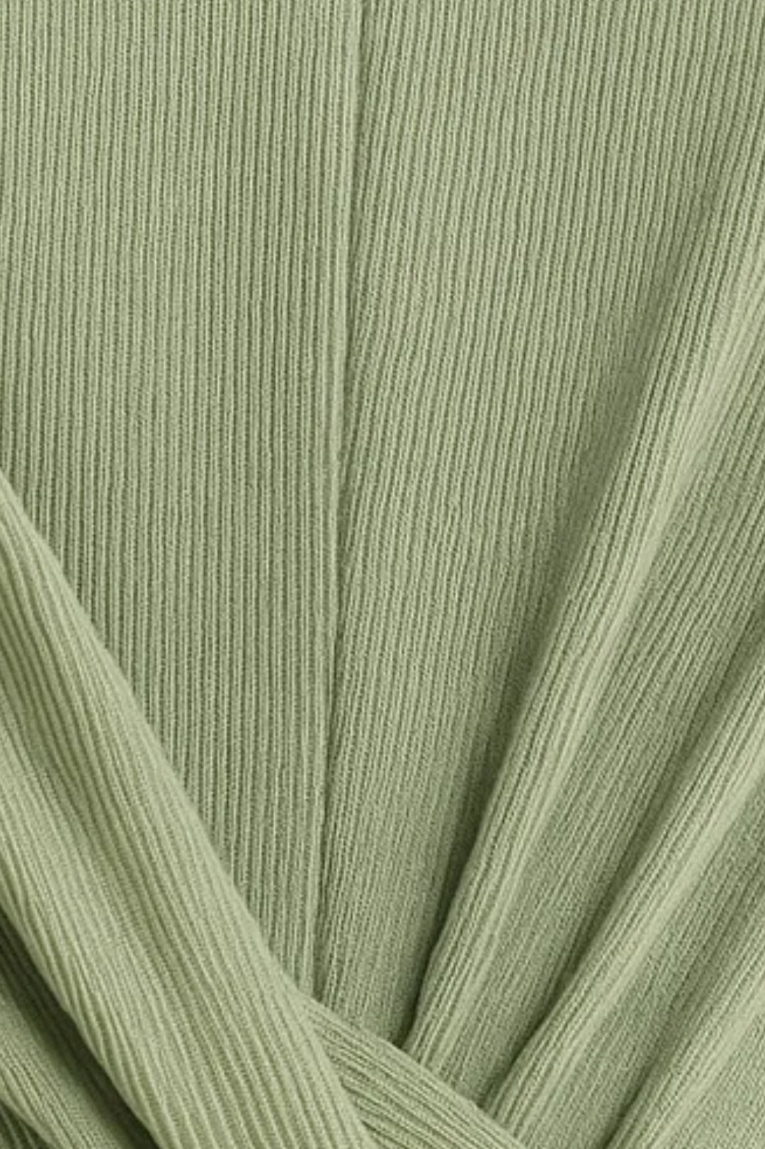 Robe Midi Femme - Torsadée à la Taille | Élégante