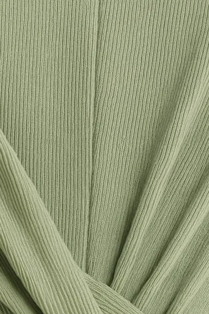 Robe Midi Femme - Torsadée à la Taille | Élégante